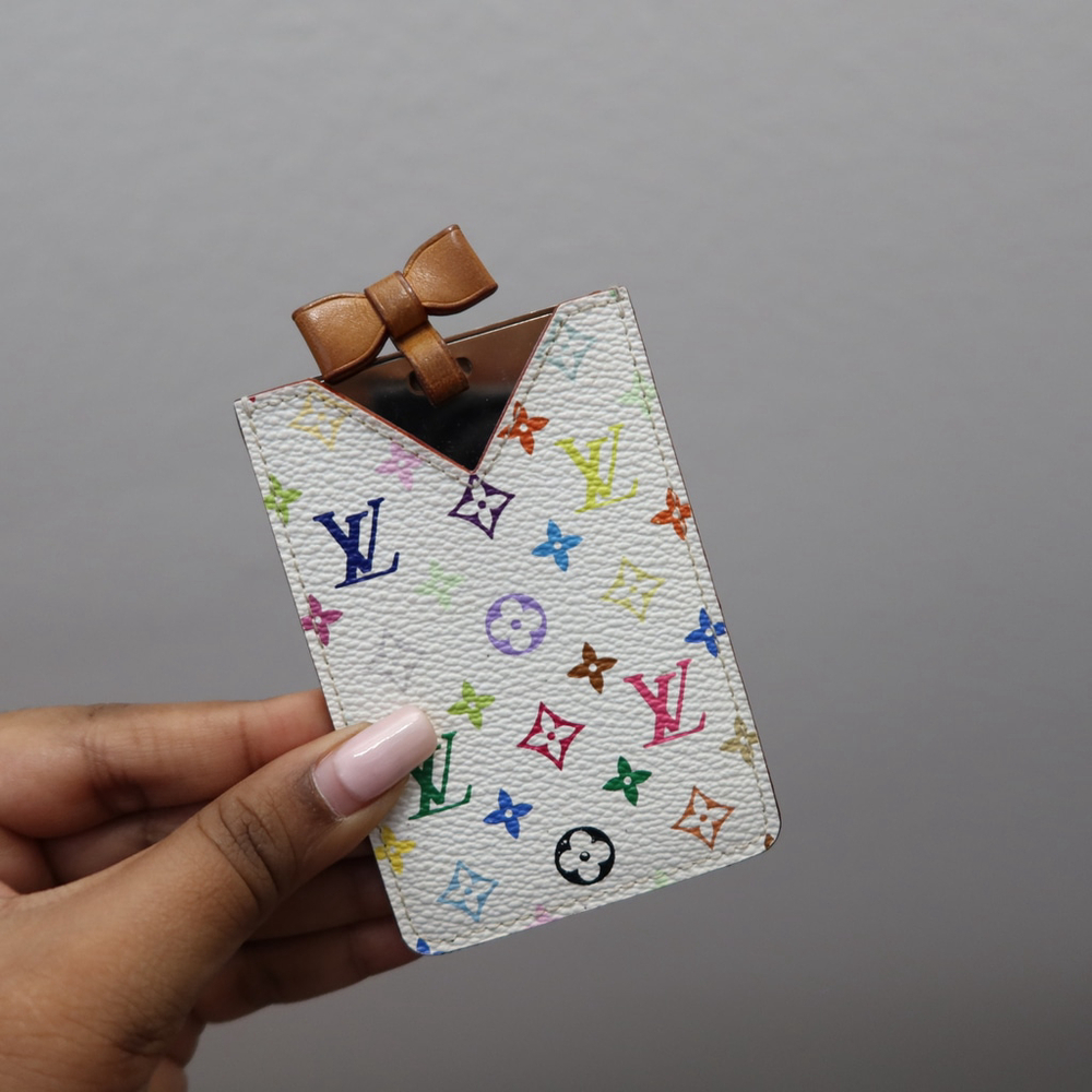 Louis Vuitton LV x TM Murakami Pocket Mirror with Sleeve Multicolor